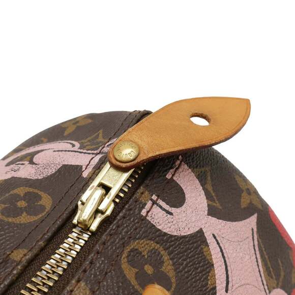LOUIS VUITTON Brown Monogram Speedy 30 Bag - Picture 6 of 10
